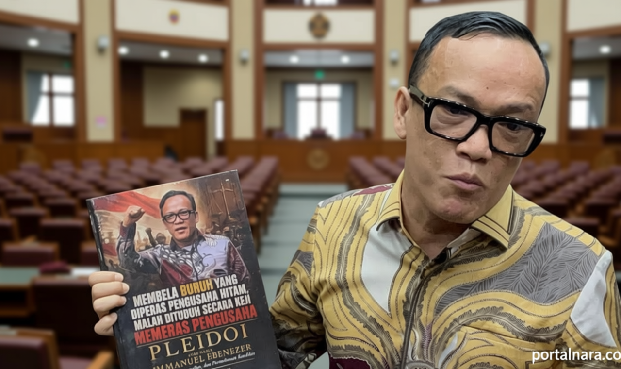Immanuel Ebenezer Dijebloskan ke Penjara Sukamiskin Selama 4,5 Tahun
