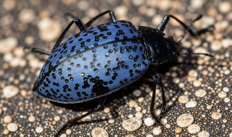 Visit Agenda: 5 Fakta Blue Fungus Beetle, Kumbang Jamur Biru Si Penghuni Hutan