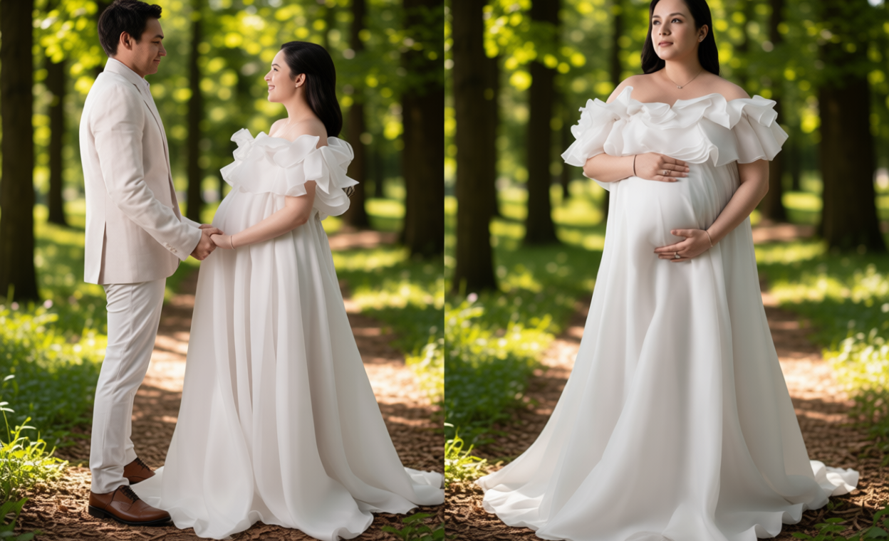 Important Visit: Inspirasi Maternity Shoot ala Chelsea Islan, Elegan Minimalis