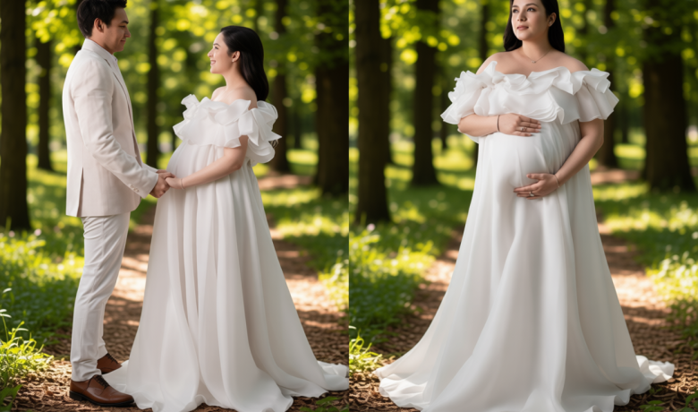 Important Visit: Inspirasi Maternity Shoot ala Chelsea Islan, Elegan Minimalis