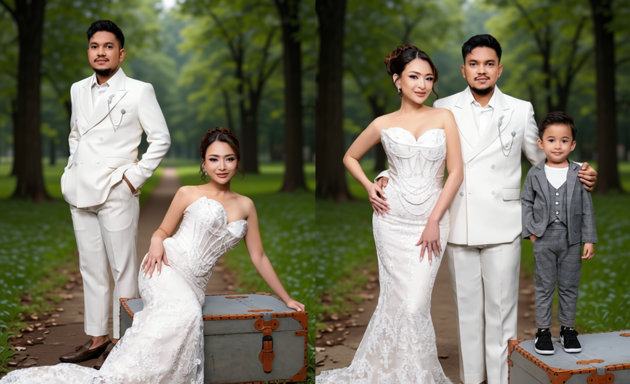 Potret Prewedding Nathalie Holscher dan Aripat – Ajak Adzam