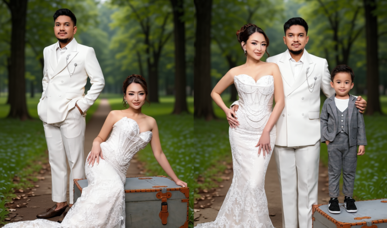 Potret Prewedding Nathalie Holscher dan Aripat – Ajak Adzam