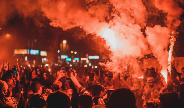 Historic Moment: Pendukung Hizbullah Demo di Beirut, Protes Kesepakatan Israel-Lebanon
