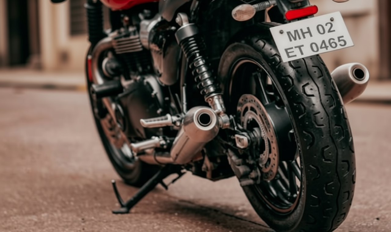 Kenapa Motor Sering Parkir Miring – Bannya Cepat Botak Sebelah?