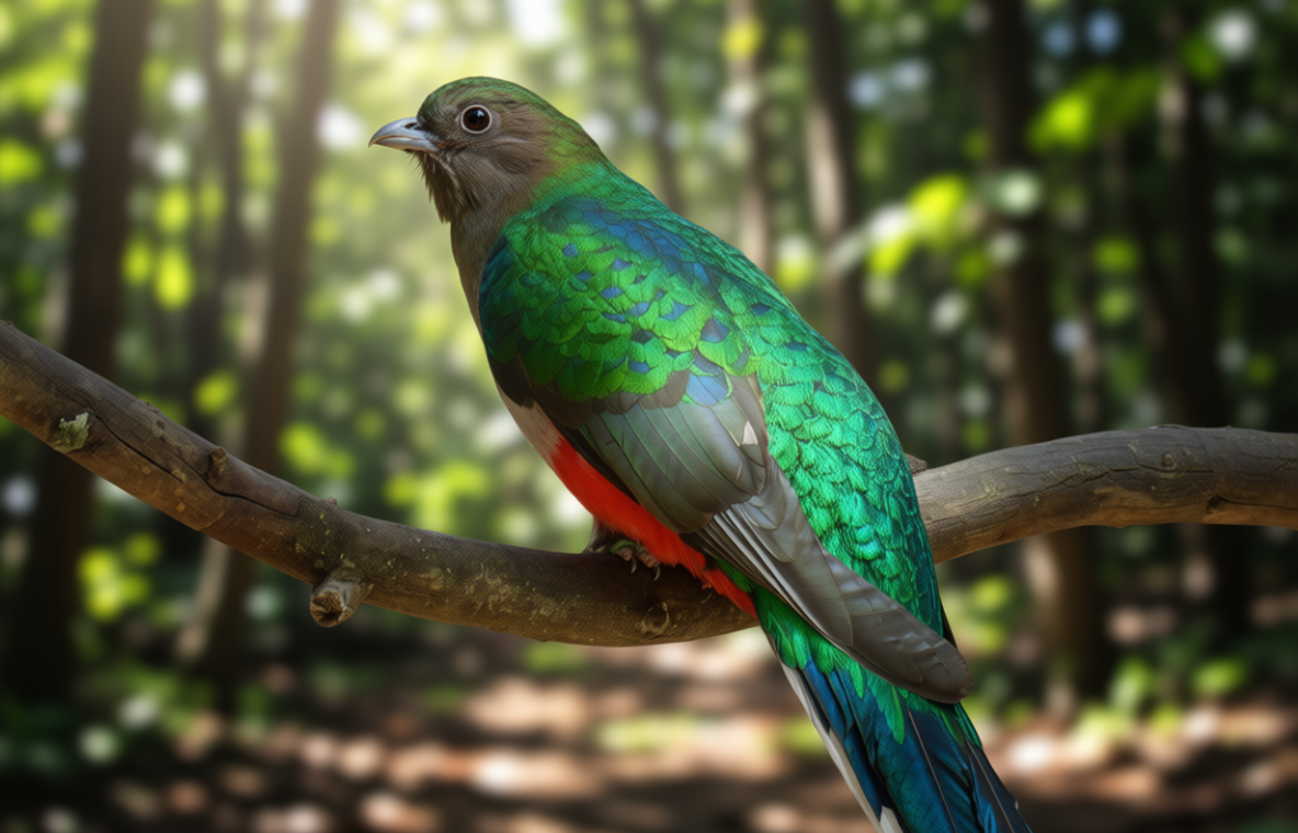 Visit Agenda: 5 Fakta Eared Quetzal, Kerabat Quetzal yang Hidup di Hutan Pegunungan