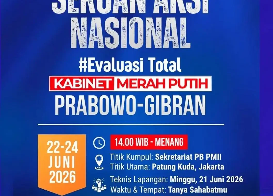 Key Strategy: PB PMII Hari Ini Demo di DPR Desak Evaluasi Total Kabinet Prabowo