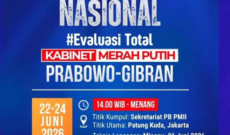 Key Strategy: PB PMII Hari Ini Demo di DPR Desak Evaluasi Total Kabinet Prabowo