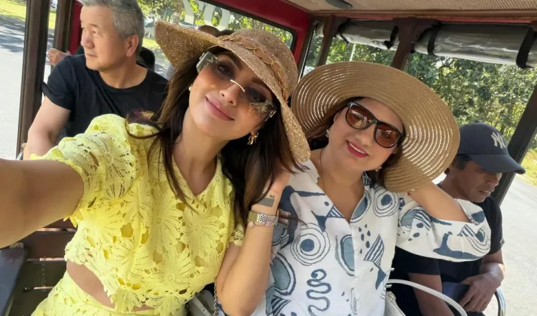 New Policy: 8 Momen Akanksha Puri Liburan di Bali, Main ke Garuda Wisnu Kencana