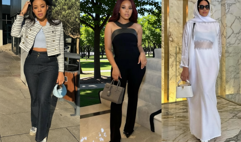 9 Inspirasi OOTD ala Melanie Kamayou – Istri Kiper MU André Onana