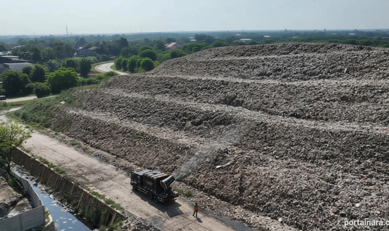 Solution For: Mulai 1 Agustus, DLH DKI Terapkan Controlled Landfill di TPST Bantargebang