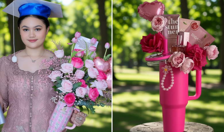 DIY Tumbler Bouquet yang Lagi Viral – Bisa Bikin di Rumah