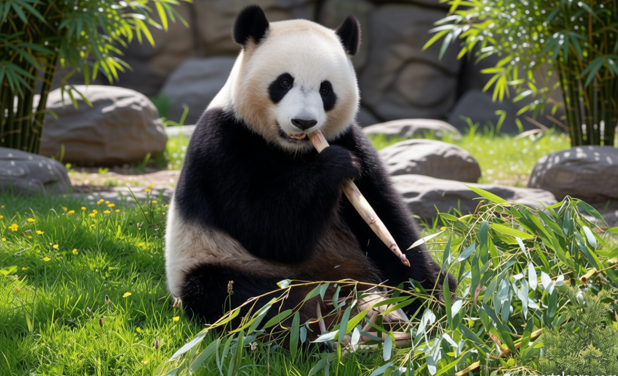 Bagaimana Panda Berevolusi Menjadi Pemakan Bambu?