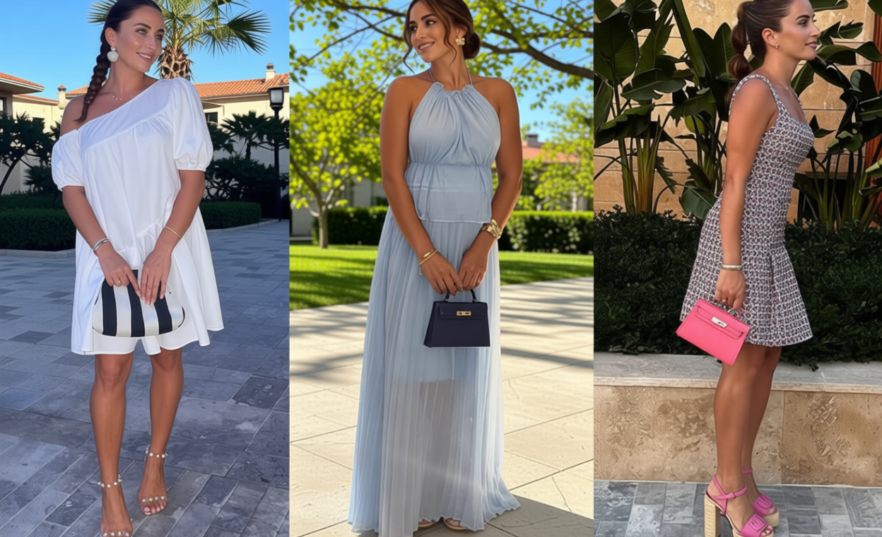 Important Visit: 9 OOTD Mewah Leonita Xhaka, Istri Granit Xhaka yang Gayanya Memikat