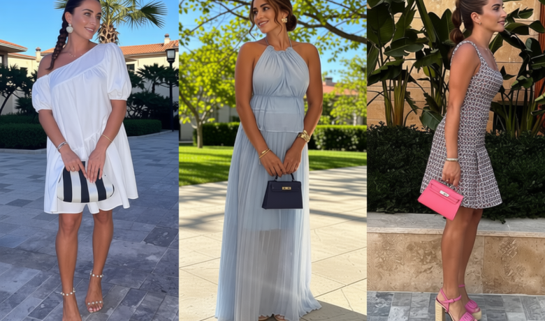Important Visit: 9 OOTD Mewah Leonita Xhaka, Istri Granit Xhaka yang Gayanya Memikat