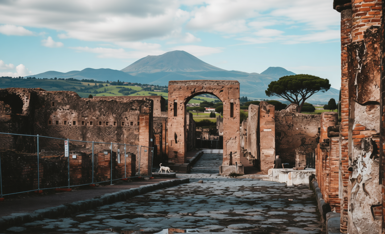 Kenapa Kota Pompeii Bisa Terkubur Abu Vulkanik?
