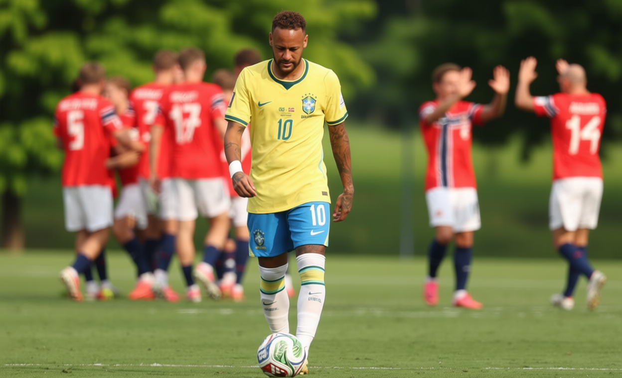 Neymar Menyerah – Umumkan Gantung Sepatu Usai Brasil Kalah