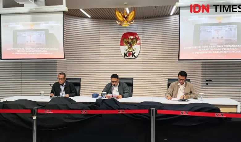 KPK Tetapkan Bupati Sukoharjo Jadi Tersangka Pemerasan – Sita Rp21,2 M