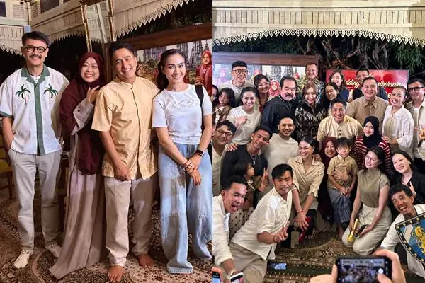 Historic Moment: Para Tamu Artis di Anniversary ke-19 Pernikahan Irfan Hakim, Rame!