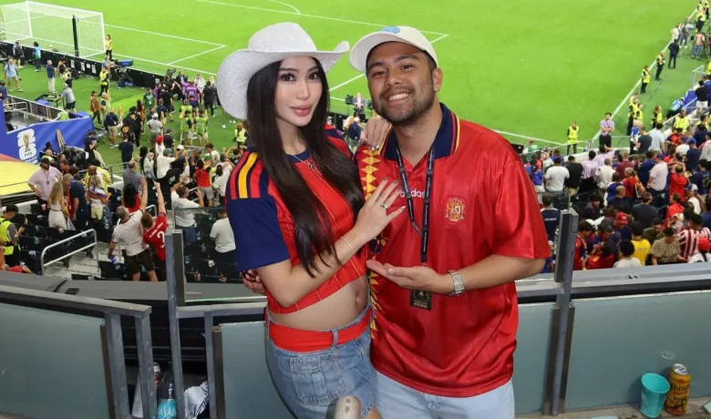 Historic Moment: Ranggaz Laksmana Nonton Langsung Semifinal Spanyol vs Prancis di AS