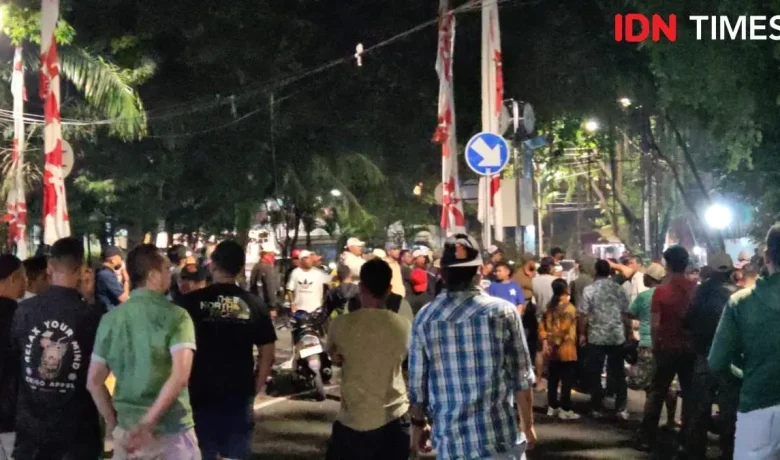 Satu Kompi Brimob dan TNI Masih Berjaga di Jalan Tambak