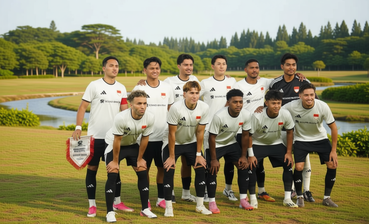 Jordy Wehrmann Jadi Korban Aston Villa vs Indonesia All Stars