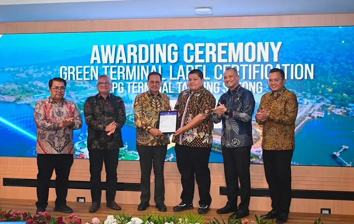 Terminal LPG Tanjung Sekong Raih Sertifikasi GTLC Berkelas Dunia