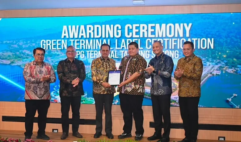 Terminal LPG Tanjung Sekong Raih Sertifikasi GTLC Berkelas Dunia