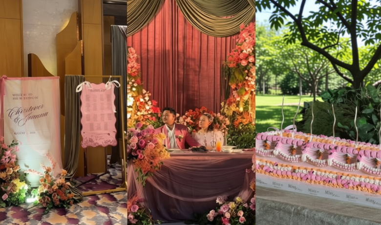 5 Ide Dekorasi Pernikahan Joanna Alexandra, Taman Bunga Fairytale