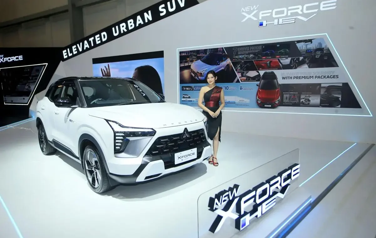 Mitsubishi Xforce HEV Jadi Bintang Baru GIIAS, Ini Tiga Daya Tariknya
